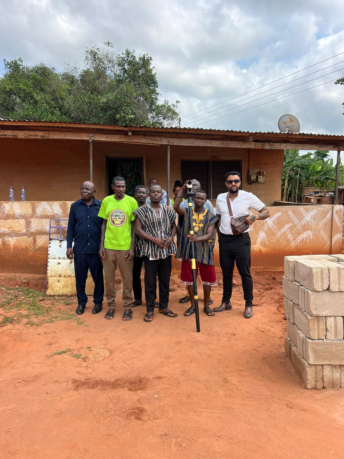 Aboa Hills Community Project - Team vor Ort in der Eastern Region